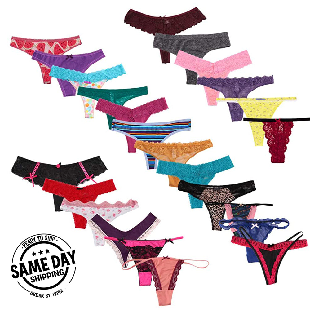 Sexy Thong Variety Pack (Pack of 5) โ view 3