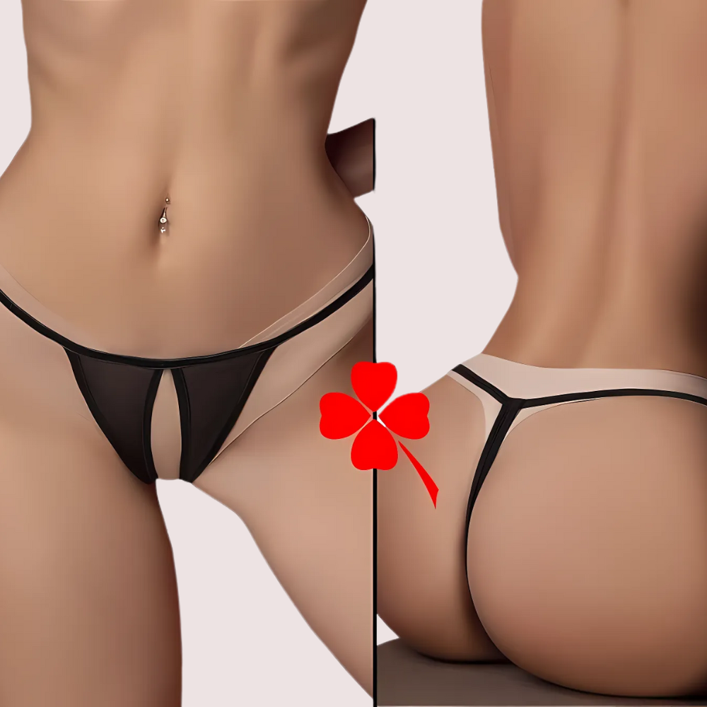 Midnight Temptation Crotchless Thong โ view 3