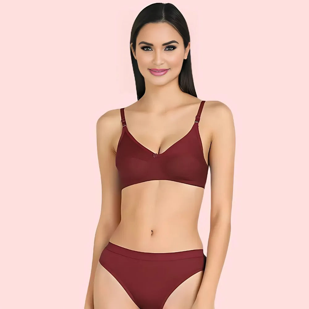 Cotton Cloud Comfort Bra Set โ 3-Pack