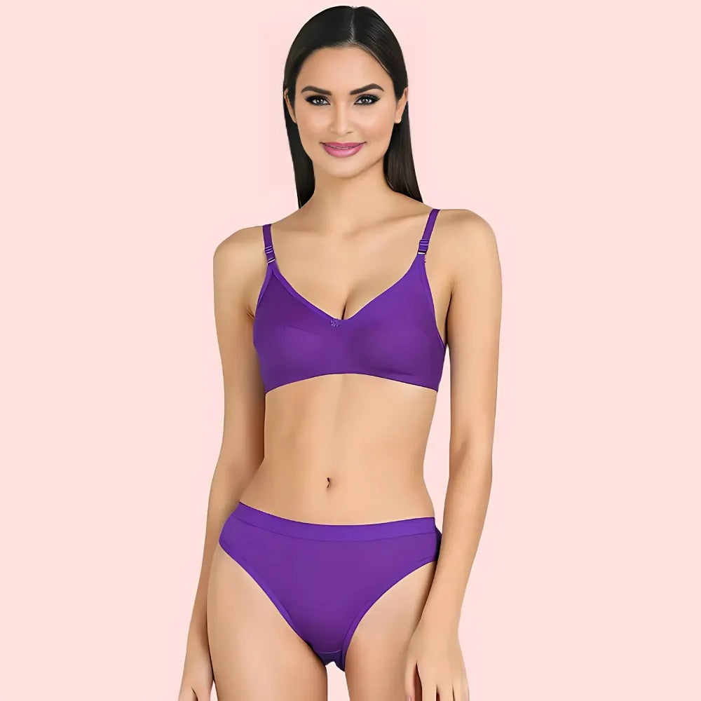Cotton Cloud Comfort Bra Set โ 3-Pack