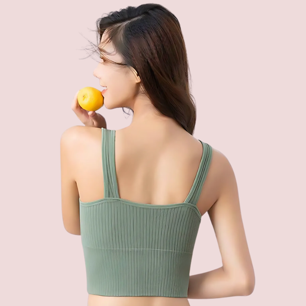High Impact Padded Longline Sports Bra (Pack of 2)