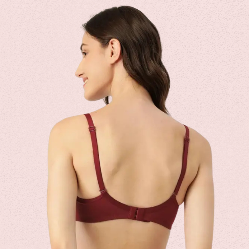 Breathable Cotton Non-Padded Bra – Women’s 2-Pack