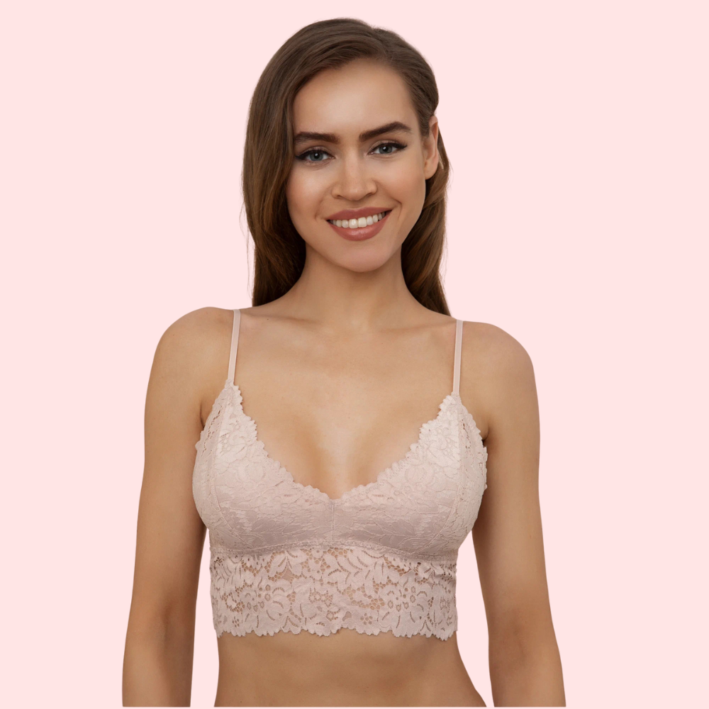 PK2 Elegant Lace Bralette Tops – Sexy & Stylish