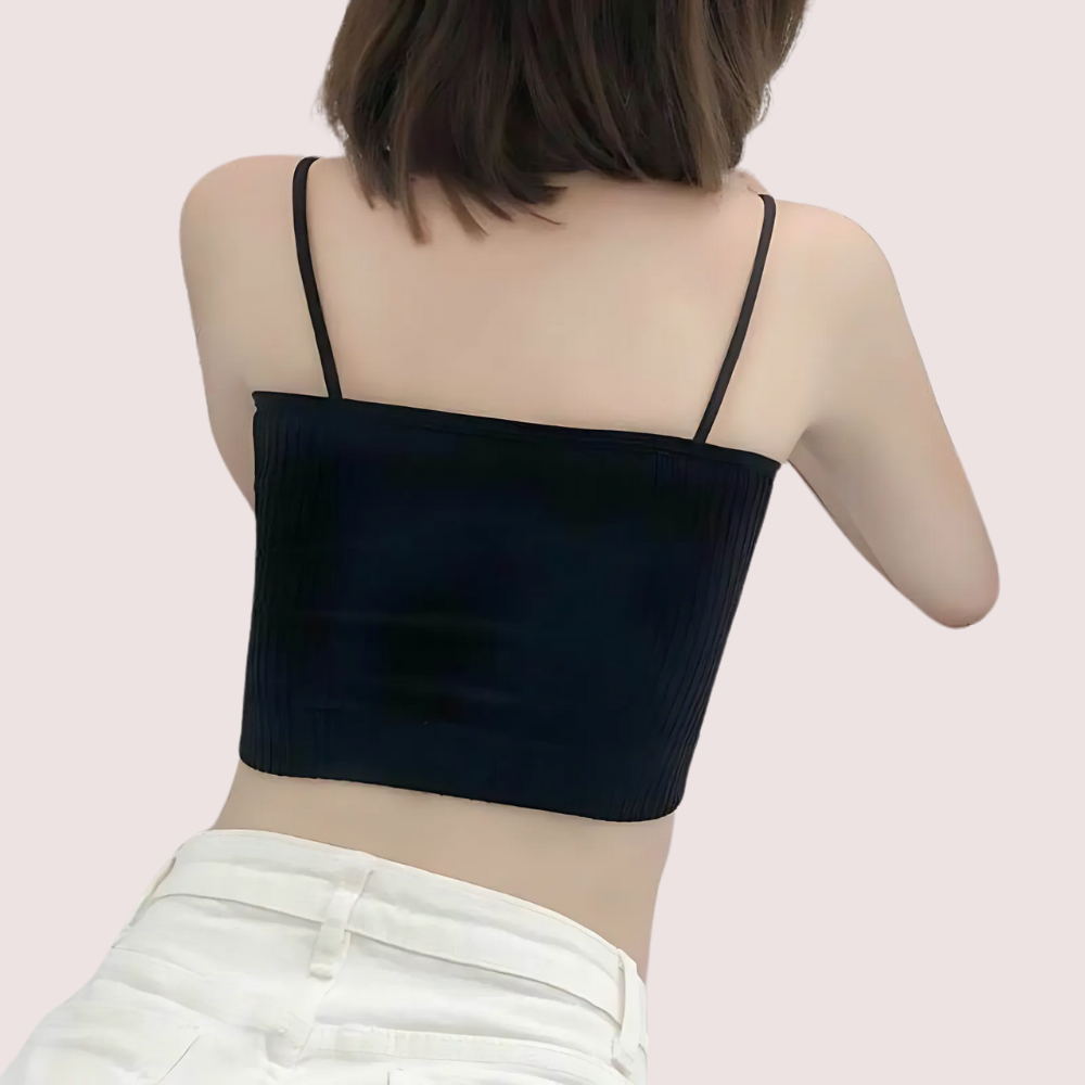 2 Pack Cute & Comfy lightly padded cami bra