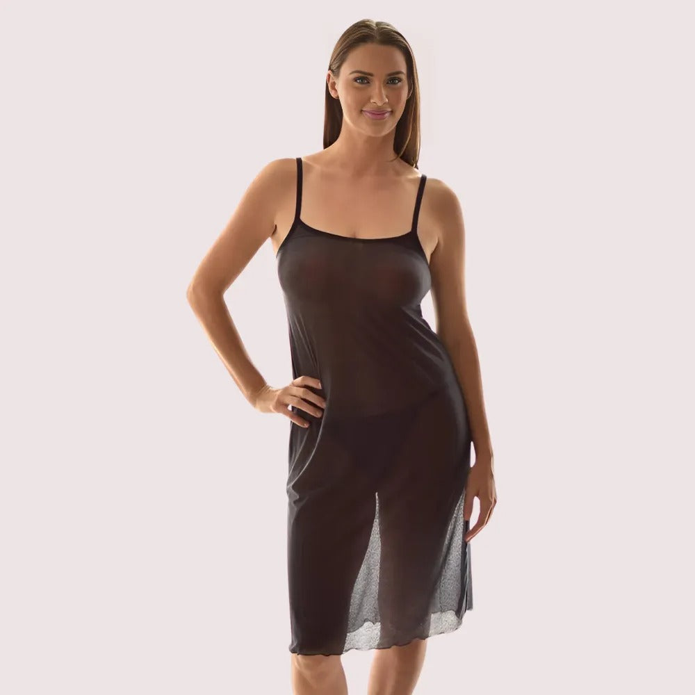 Moonlit Desire See-Through Nightdress