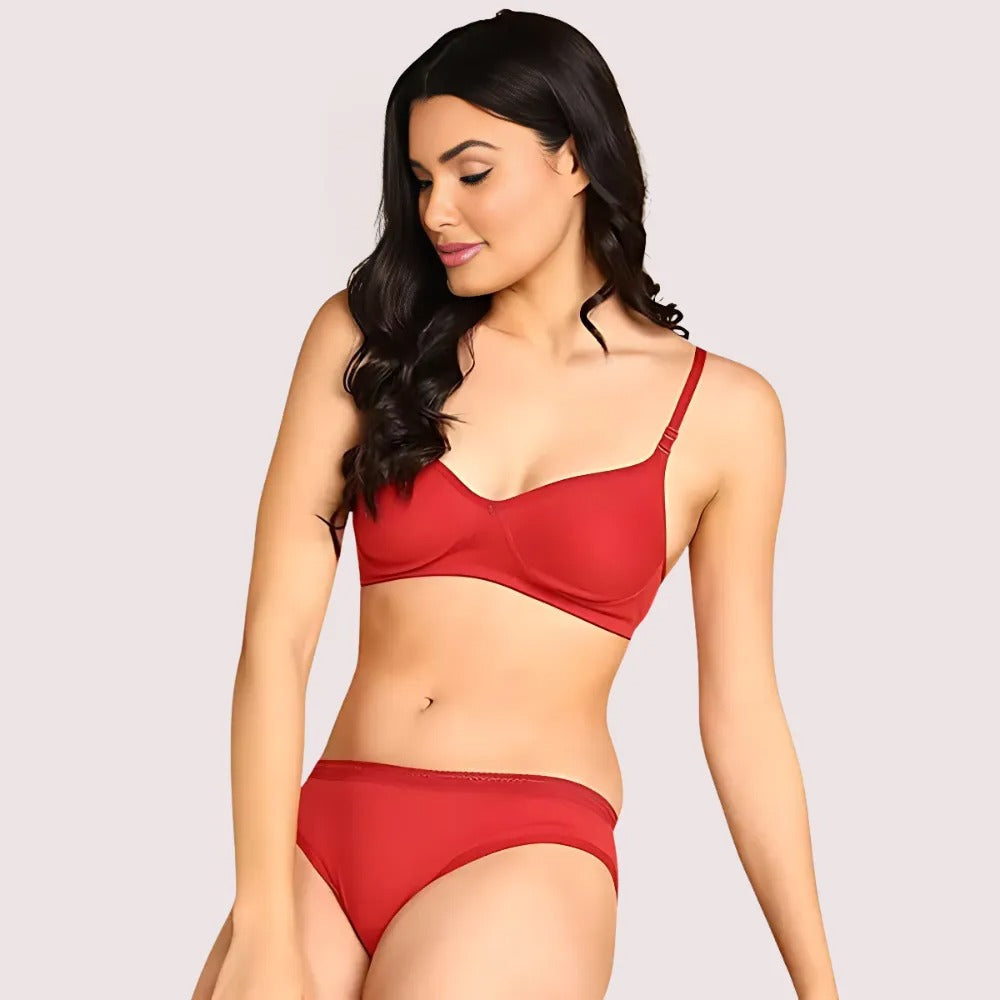 Soft Cotton Lingerie Set For Her (2 pack)