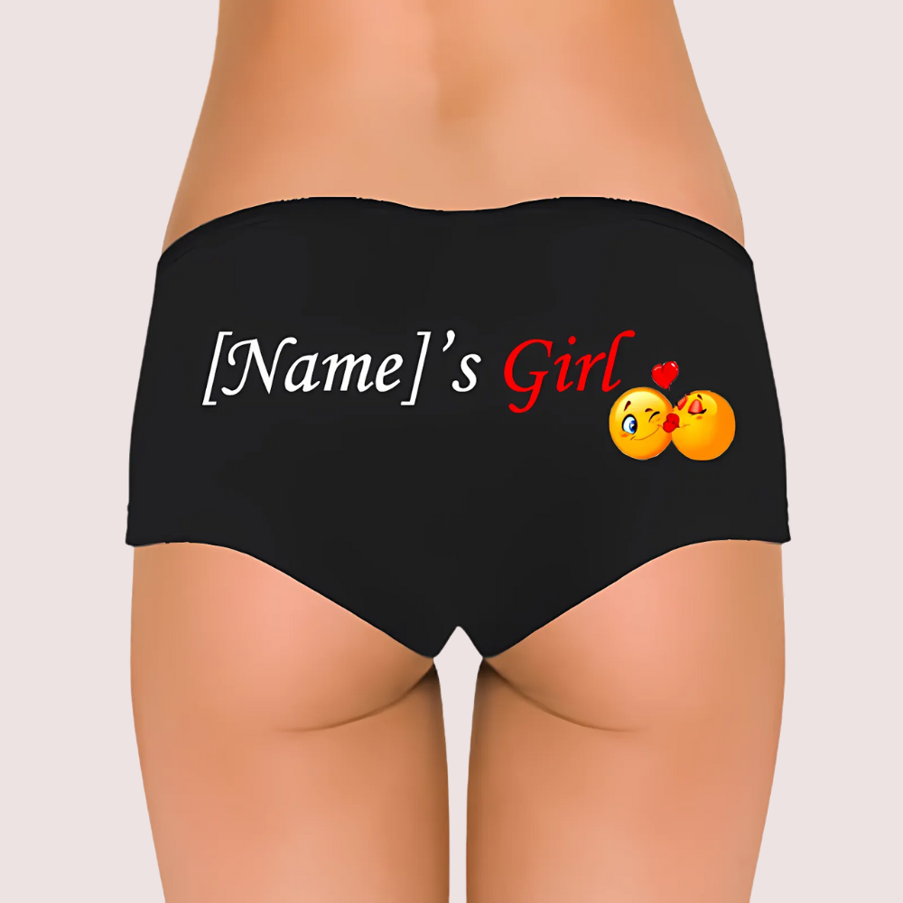 Personalised Stretch Boyshort Panty