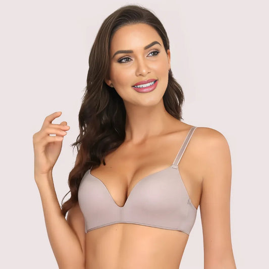 2 Pack Luxury seamless padded push up bra