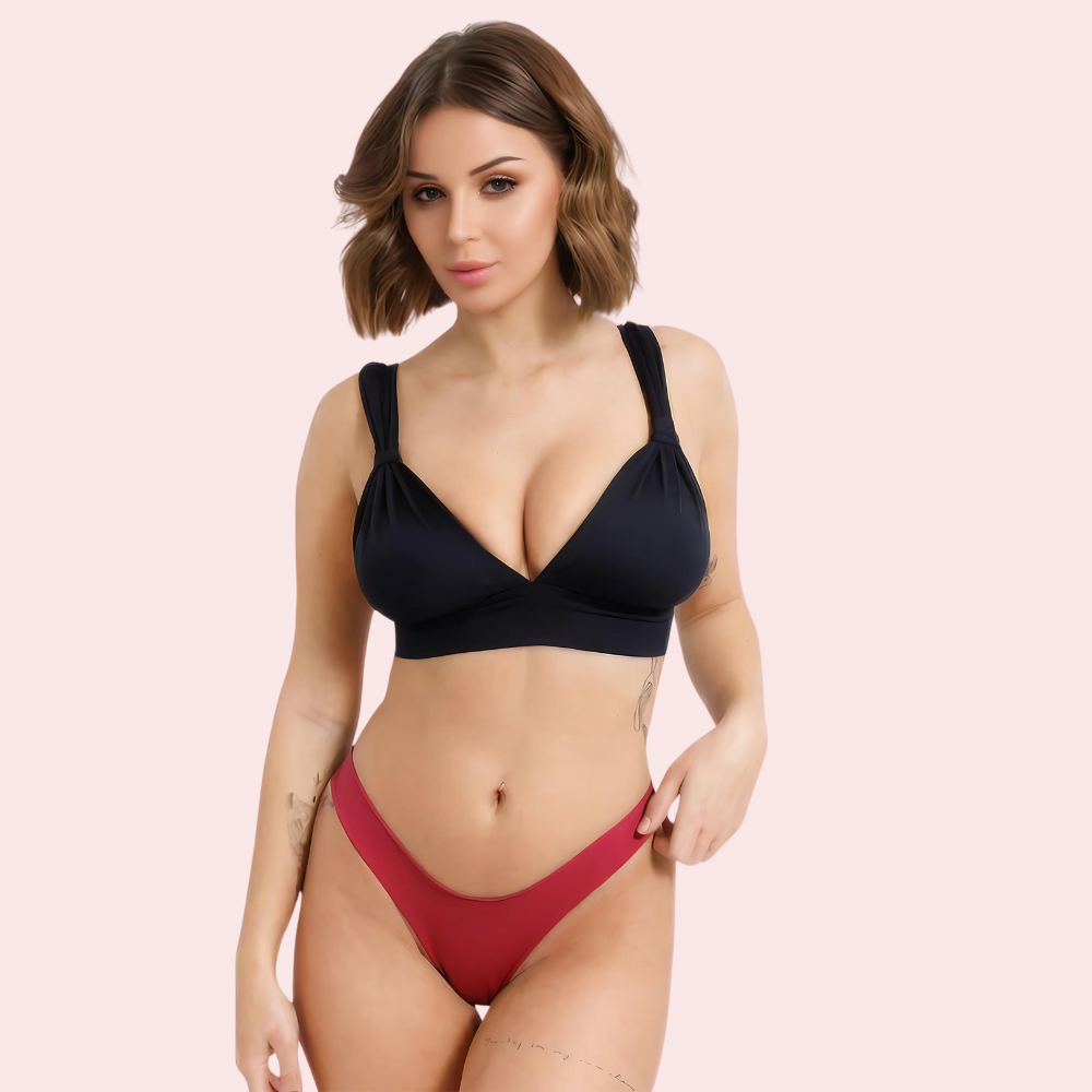 Scarlet Tide Classic Bikini Bottom (Bottom Only)