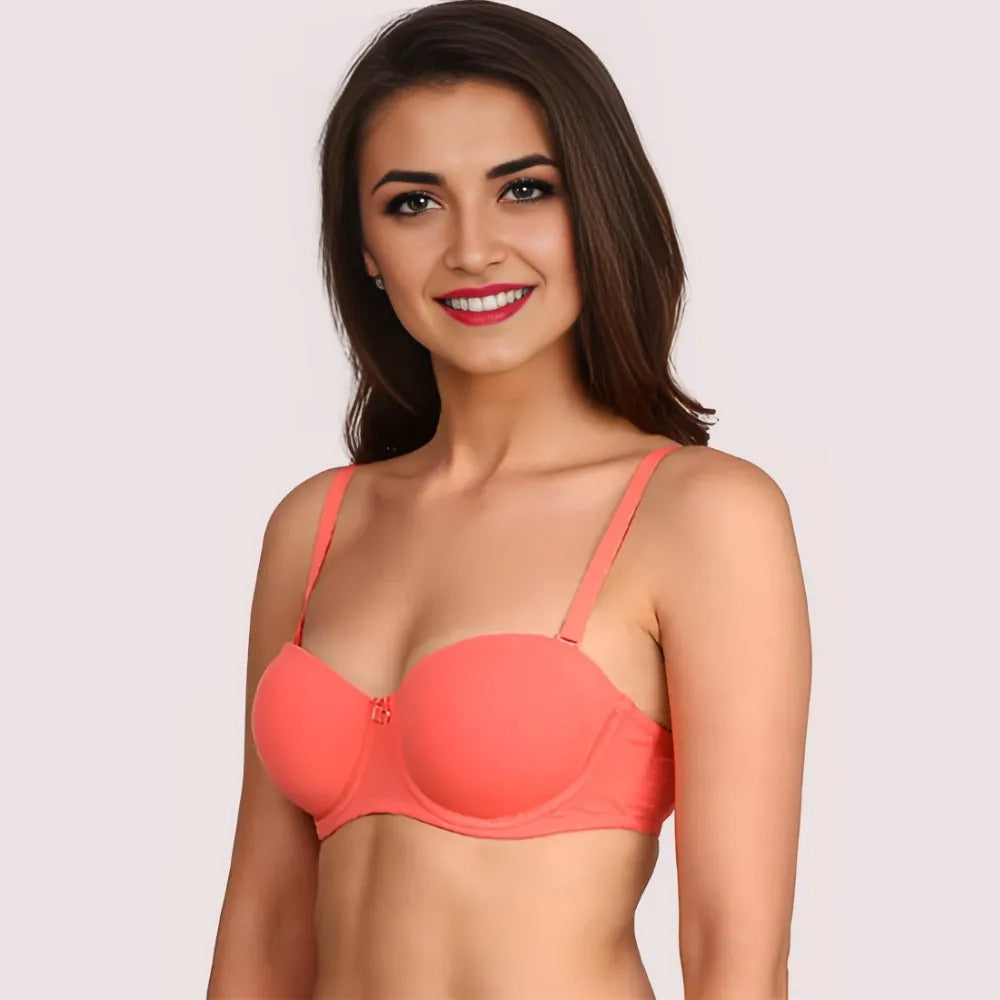 Super Fit Classy Coral Padded Bra