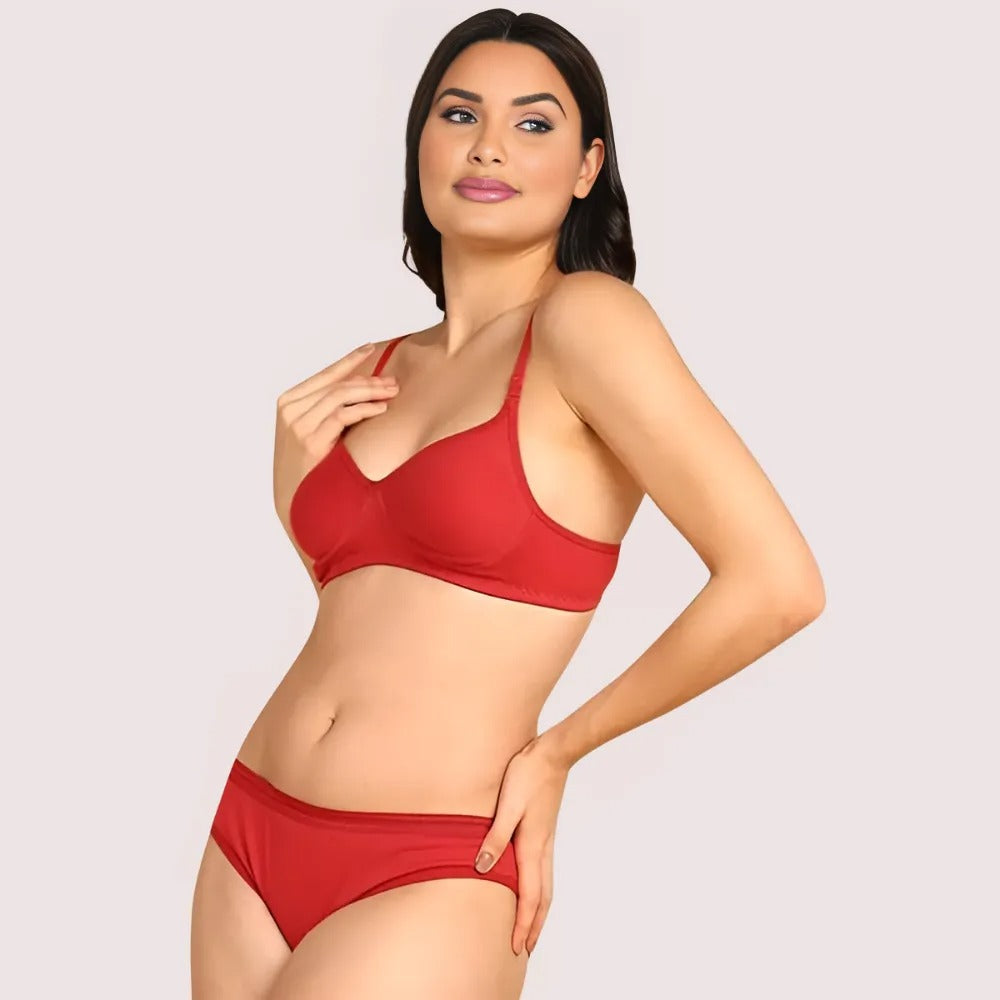 Soft Cotton Lingerie Set For Her (2 pack)