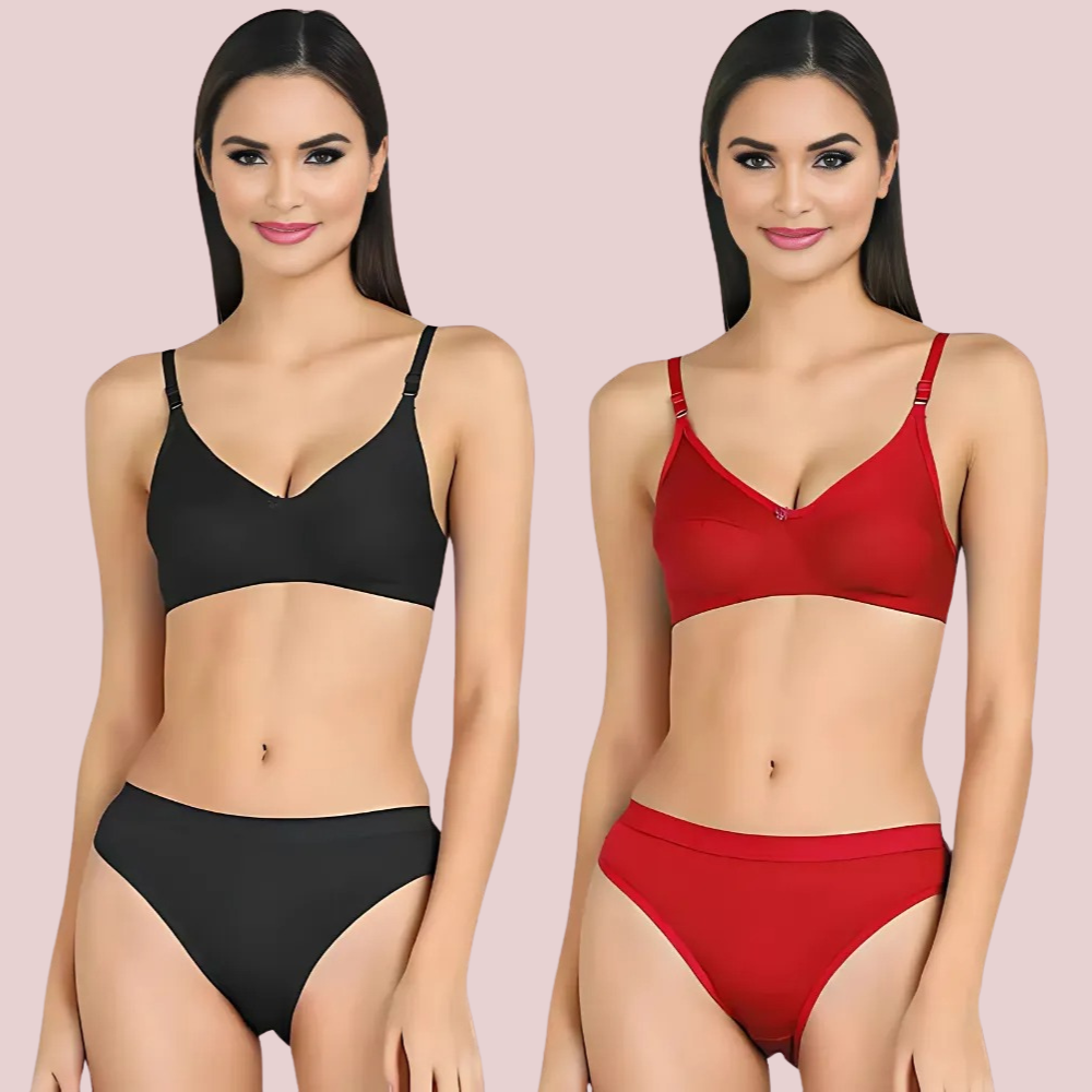 Cotton Cloud Comfort Bra Set (Pack of 2)