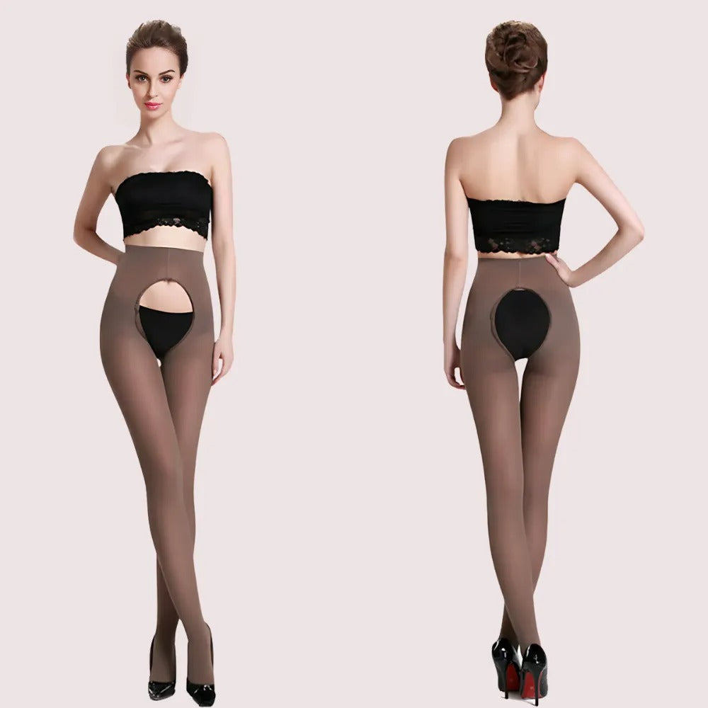 Women's Open Crotch Pantyhose