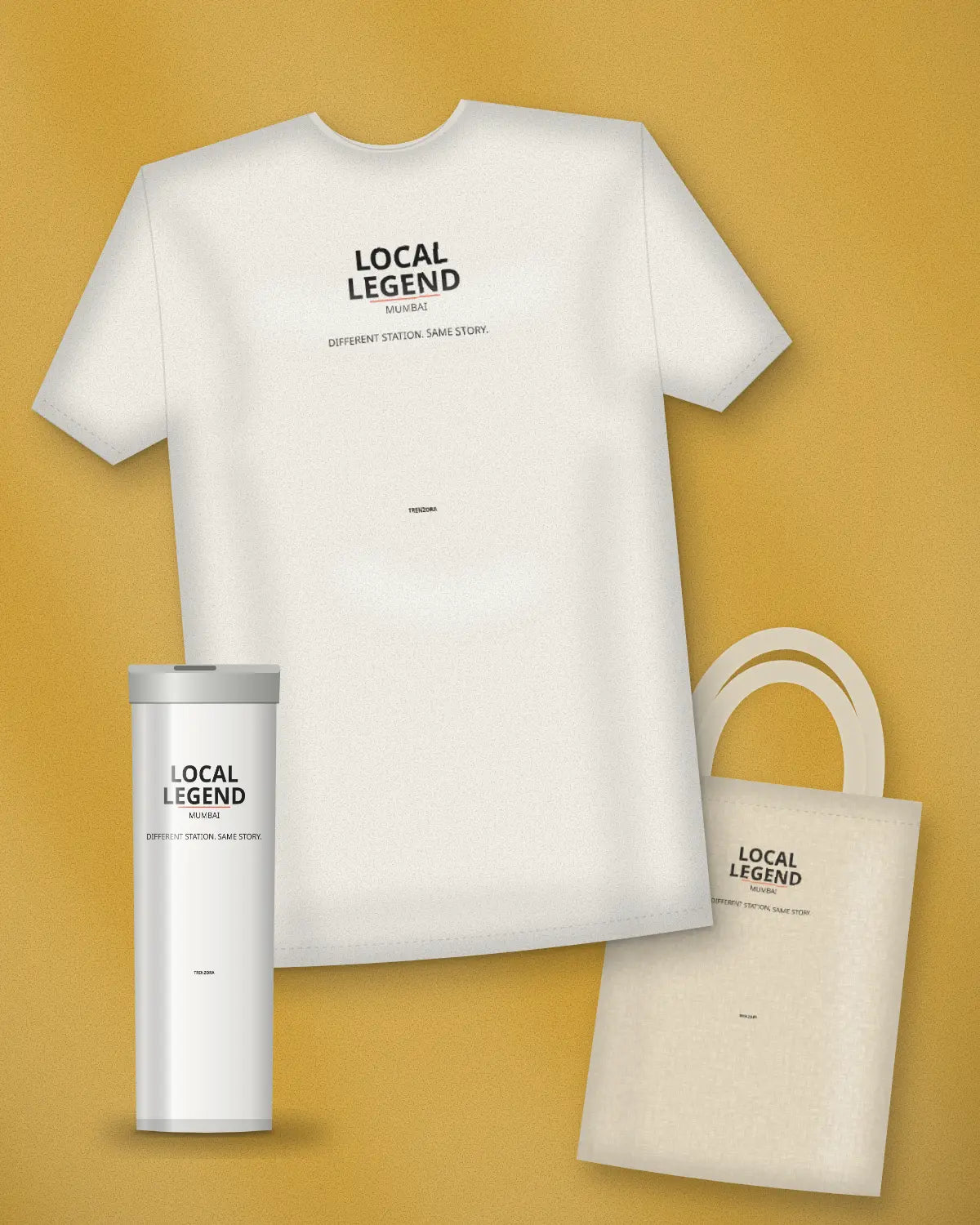 Local Life: oversized tee, tote and tumbler