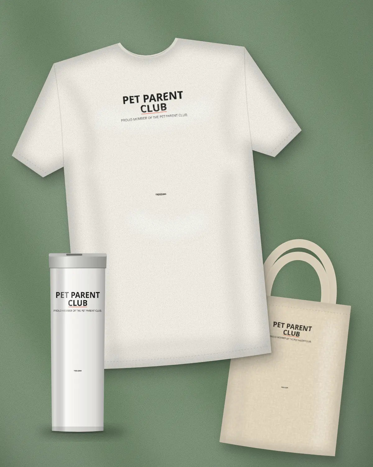 Pet Parent: oversized tee, tote and tumbler